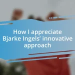 How I appreciate Bjarke Ingels’ innovative approach