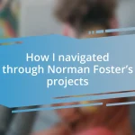 How I navigated through Norman Foster’s projects